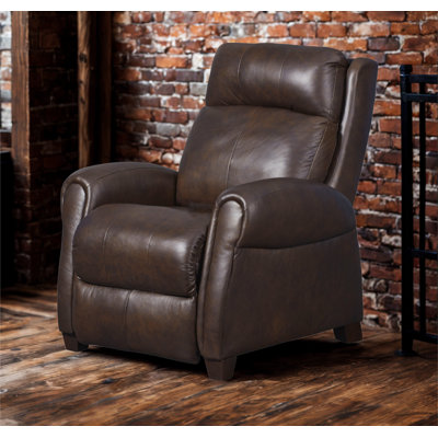 Fauteuil inclinable en cuir Saturn