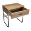 Audrina 50cm W Solid Wood Bedside Table