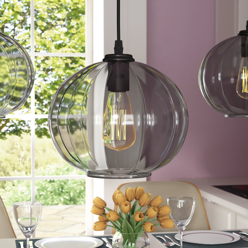 Luminaire suspendu sphère 1 lumière Bonilla