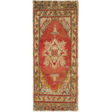 Wool Area Rug in Red