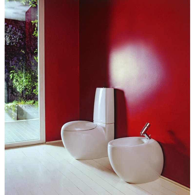 Ilbagnoalessi One 1.6 Gallons GPF Dual Flush Two-Piece Toilet