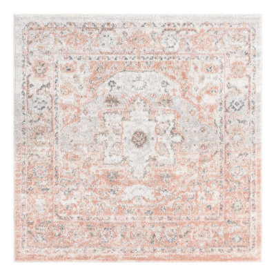 Tallula Oriental Rose Pink Rug