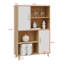 Ailith 118cm H x 80cm W Standard Bookcase