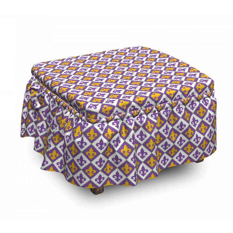 Housse pour royal repose-pieds rhombus vif