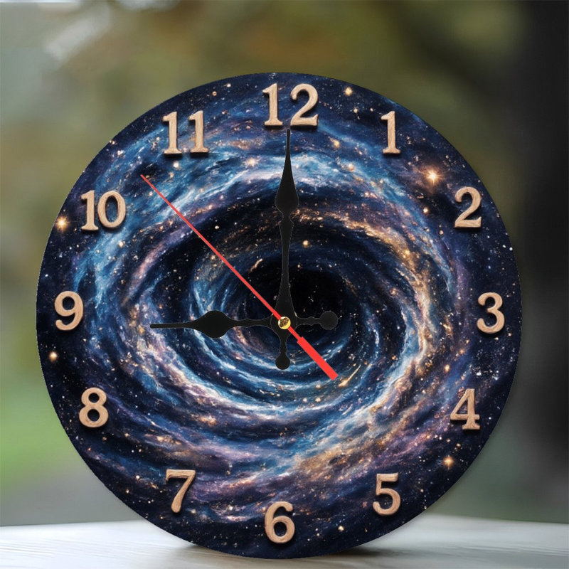 Cadran de l'horloge galaxie