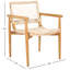 Fauteuil en cuir véritable de 22,83 po de largeur Joshelin-48330356-48635799