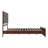 Jeinny Solid Wood Low Profile Platform Bed with Matching Footboard-101454302-118944235