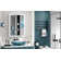 Ciyanna Recessed LED Lighted Medicine Cabinet with 3 Adjustable Shelves, Defogger, Outlets & USBs