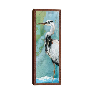 Biscayne Bay Crane by Carol Robinson - Panoramic Print on Canvas