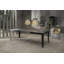 Nithilan Extendable Oak Metal Base Dining Table-1532621613-1532621612