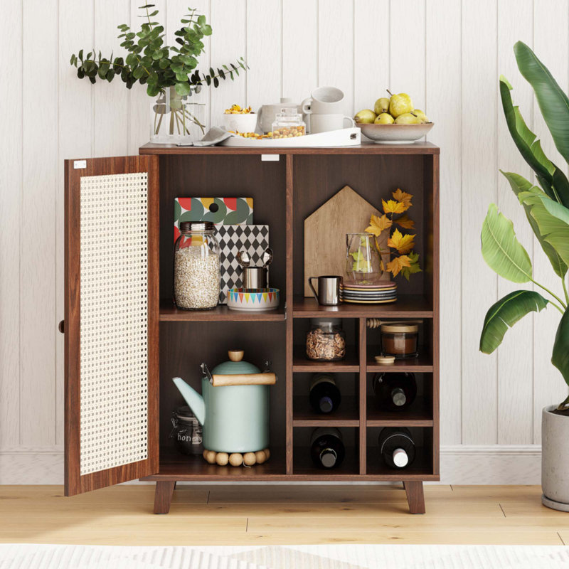 Buffet avec rangement, Noyer