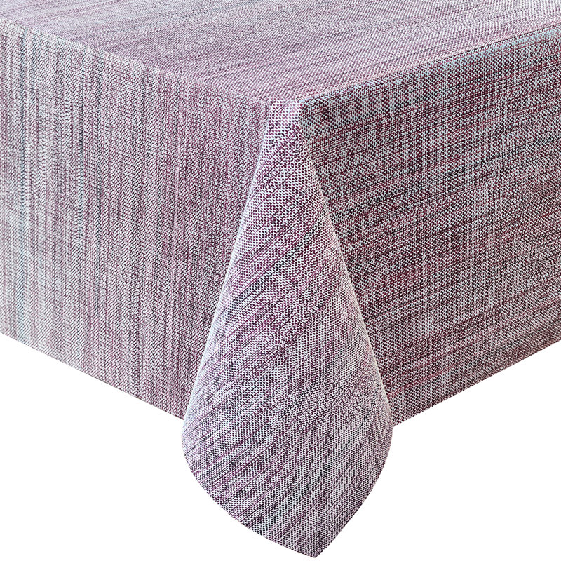 Aircowrie Rectangular No Pattern And Not Solid Colour Plastic / Vinyl Tablecloth, 78" x 52"