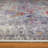 Rydal Oriental Area Rug with Vintage Faded Multicolor Grey/Red Rug-93838139