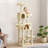 Timmins 78.3" Multi-Level Cat Tree with Cat Scratching Posts, Warm Cat Condo For Indoors-820771275
