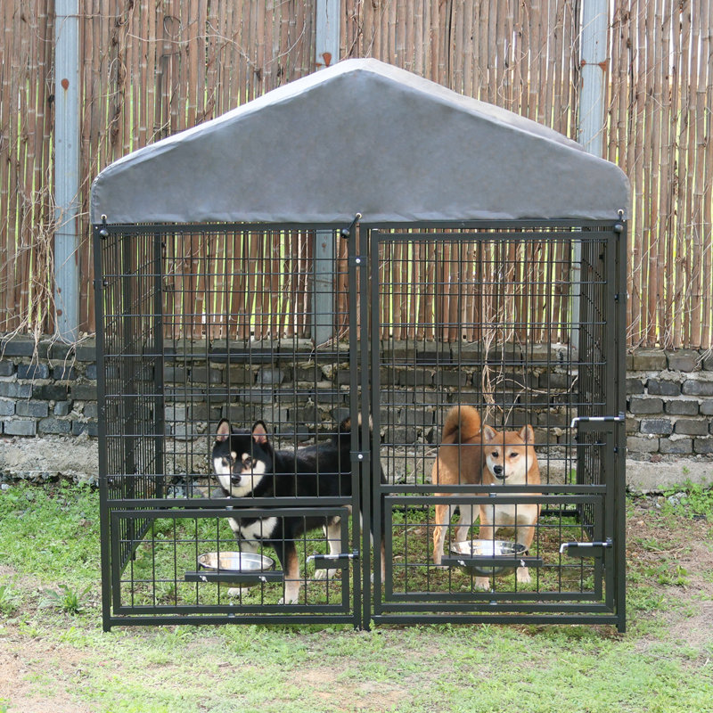 Metoyer Steel Dog House