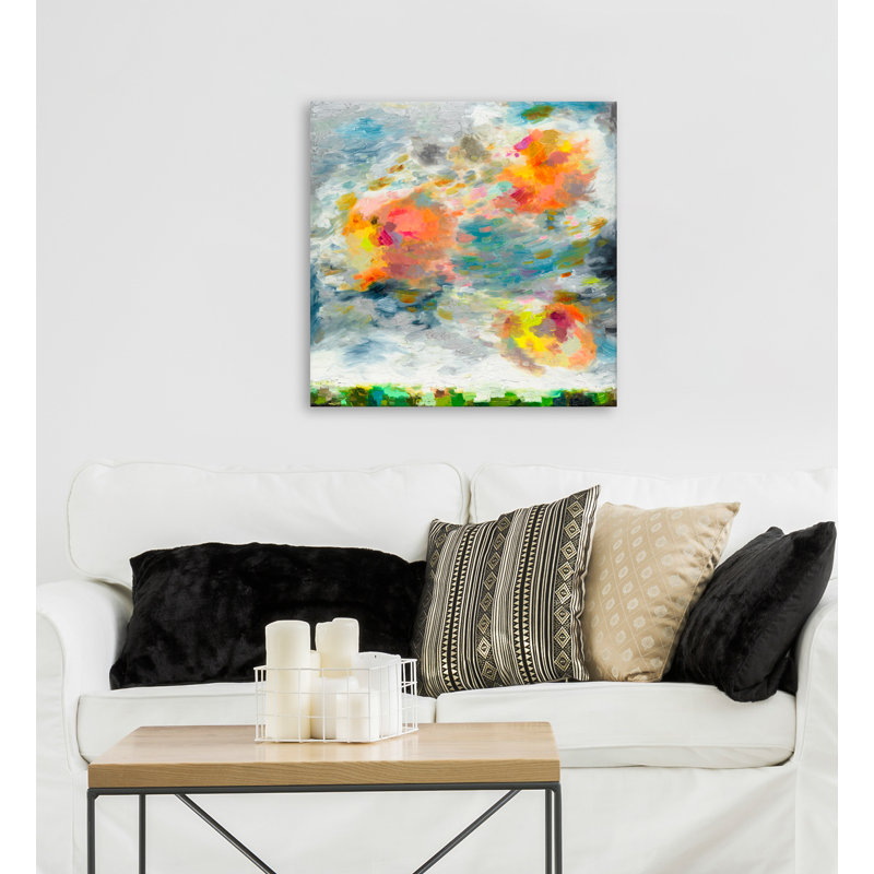 «Winds», reproduction sur toile tendue, H 16 po x l 16 po