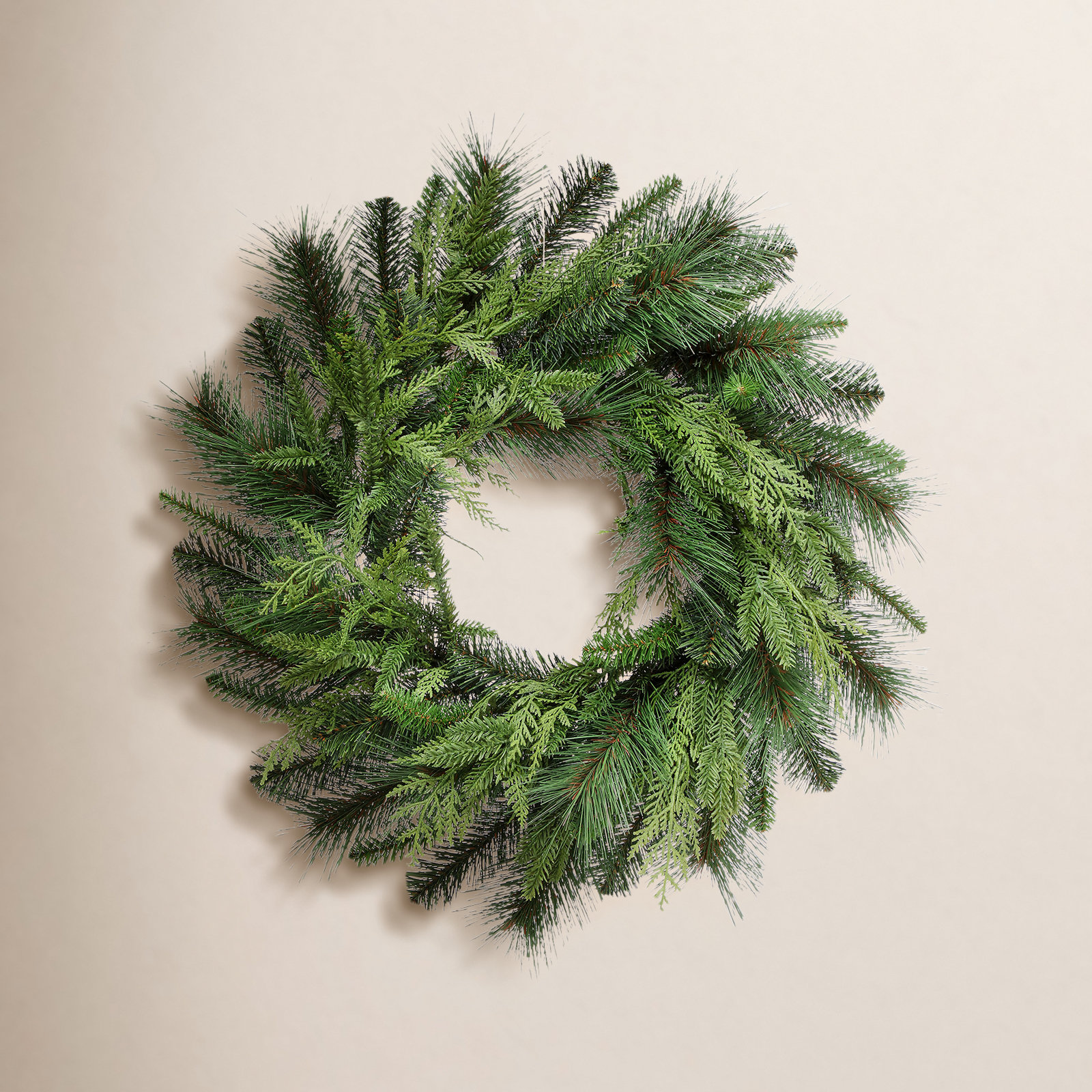 Gervasia 24'' Faux Pine Wreath