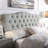 Linen Upholstered Headboard-Modern-Adjustable Height-Button Tufting-107186415-107186412