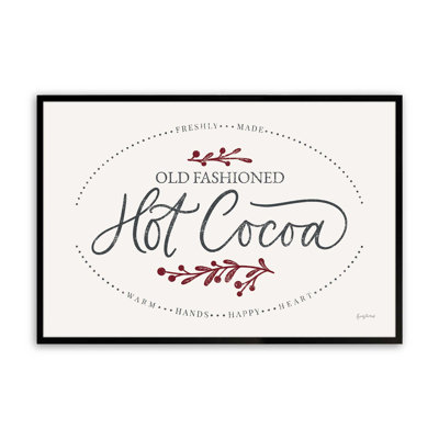 Hot Cocoa Sign Print