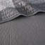 Housse de lit de jour 6 pièces gris
