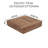 7 pc Pacific Teak Deep Seating Set with 72" Coffee Table-103708754