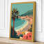 Mediterranean Beach Town Coastal - Wrapped Canvas-798852024-798852028