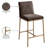 Reeves Chenille Fabric Upholstered Counter Stool-514493620-514493580