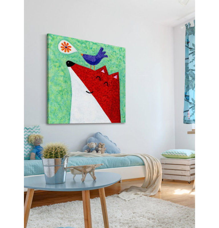 Janet Nelson - Wrapped Canvas Painting, 101cm H x 101cm W x 3.81cm D