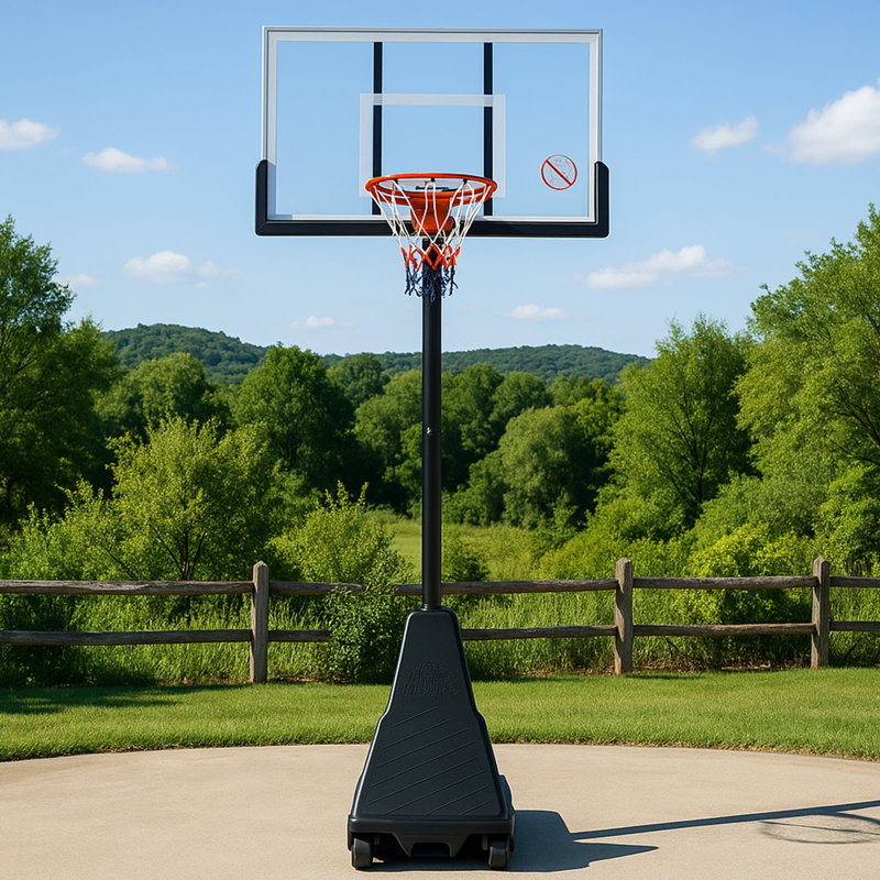 Système de panier de basketball portatif 60 po Vebreda