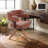 Breunna Linen Upholstered Home Office Task Chair-606507716