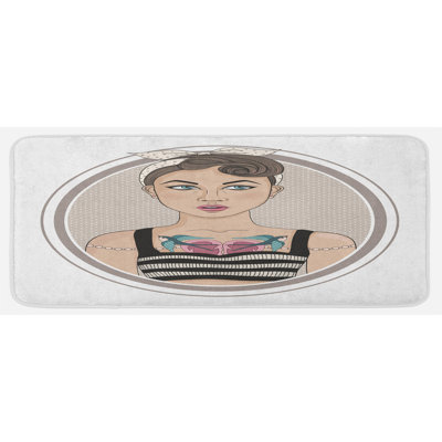 Tapis de cuisine Pin Up Girl