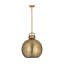 Luminaire suspendu en forme de sphère en métal 1 lumière Amrith-88157192-88157193-88292593