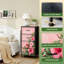Commode à 4 tiroirs pour la chambre à coucher Hibiscus aux fleurs vibrantes Feuilles vertes tropicales Petite rose pâle Grande commode à vêtements pour organisateurs de placard avec commode