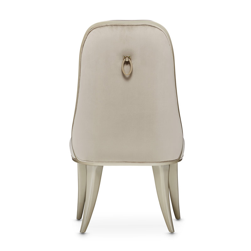 Villa Cherie Tufted Dining Side Chair, Porcini