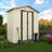 White Apex Roof Outdoor Storage Shed For Garden, Beautiful And Practical