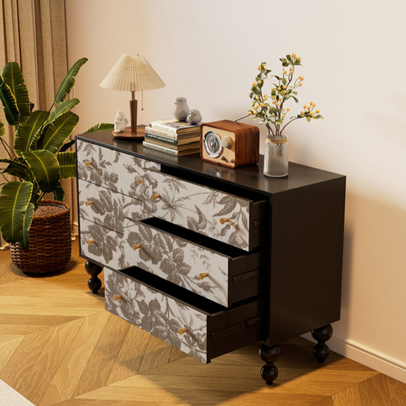 Armoire d'entrée moderne en bois massif