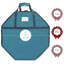 Sac de rangement pour couronne de Noël The Holiday Aisle®-264092685-72546250-72546249