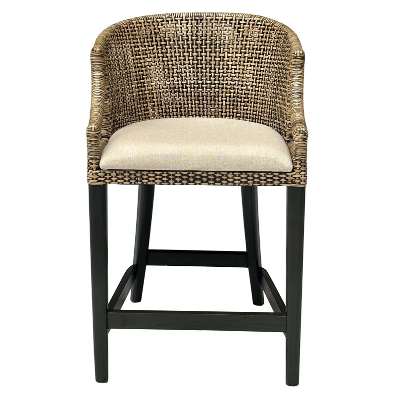 Tabouret de comptoir Paradera au fini antique