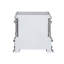 Table de chevet Valkyrie, finition platine antique