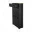 Rangement pour chaussures, organisateur de vestibule fonctionnel avec 2 tiroirs rabattables, armoire à chaussures à motif grain de bois avec tiroir, étagère à chaussures autoportante avec panneau réglable pour le couloir-486938304