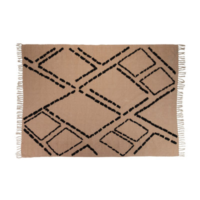 Geometric Hand Woven Area Rug