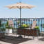 Carrisa 2 - Person Patio Dining Set with Round Table