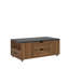 Table basse relevable moderne avec 2 tabourets, rangement dissimulé et tiroirs extensibles pour une salle à manger et un salon peu encombrants-878293510-878293511