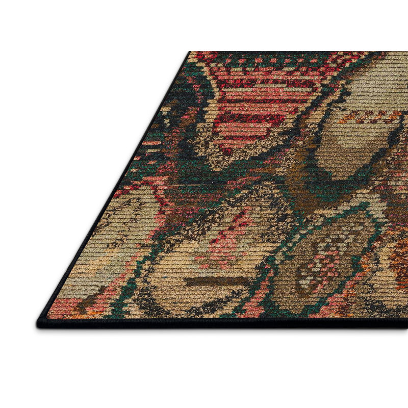 Abstract Indoor Rug, Rectangle 8' x 12'