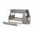 Twin Over Full Bunk Bed With Trundle And Desk, Three Storage Drawers And Shelf-954859155