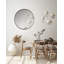 Metal Framed Wall Mounted Bathroom / Vanity Mirror in Black