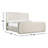 Antibes Upholstered Panel Bed-120195643