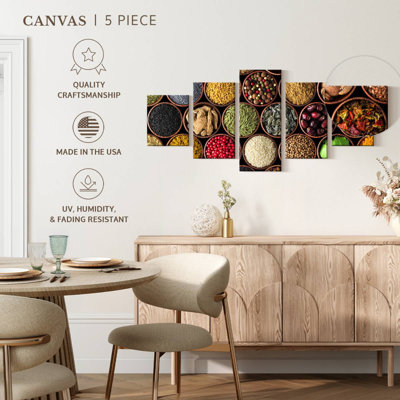 Colorful Kitchen Spices