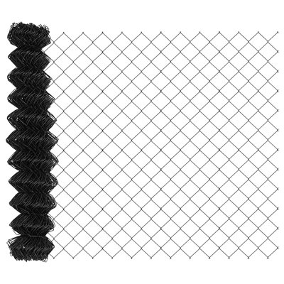 Vidaxl Chain Link Fence Steel