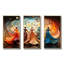 «Blue and Orange Ballet Women Grace - Ballet», art mural-812525291-812525290